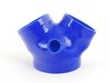 ES#747 - TB755BLU - Throttle Body Boot - Blue - (NO LONGER AVAILABLE) - Replaces the troublesome and weak 'Y' boot - Samco - 