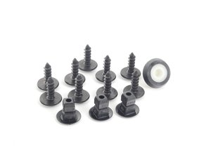 ES#2594496 - 5K081097 - Rear Fender Liner Hardware Kit - Everything you need to install one rear fender liner. - Genuine Volkswagen Audi - Volkswagen