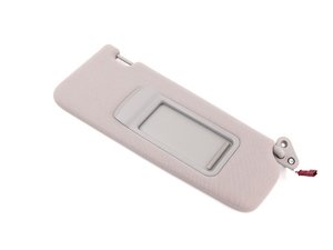 ES#1844050 - 51166957338 - European Sun Visor - Gray - Clean design with no airbag warning - Genuine European BMW - BMW