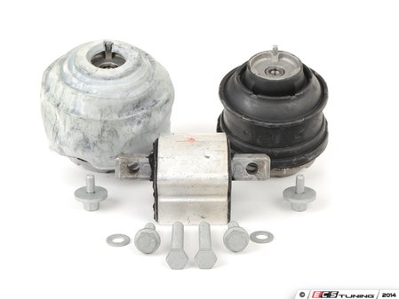 ES#2765792 - 2032400317KT2 - Drivetrain Mount Kit - Includes both engine mounts and transmission mount with hardware - Assembled By ECS - Mercedes Benz