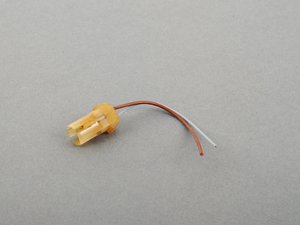 ES#458615 - 8P0941953 - Front City Light Bulb Socket - Priced Each - Includes wires, fits the left and right side - Genuine Volkswagen Audi - Audi