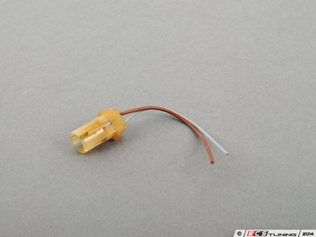 ES#458615 - 8P0941953 - Front City Light Bulb Socket - Priced Each - Includes wires, fits the left and right side - Genuine Volkswagen Audi - Audi