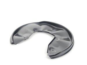 ES#9609 - 4F0615611 - Rear Dust Shield - Left - Located behind the brake rotor - Genuine Volkswagen Audi - Audi