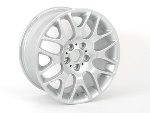 ES#64999 - 36116775610 - 18" Cross Spoke Style 197 Wheel - Priced Each - (NO LONGER AVAILABLE) - 18x8.5 ET 37 72.6 CB - Genuine BMW - 