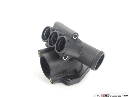ES#2594504 - 021121117A - Thermostat Housing - Located on the drivers side of the engine, does not include required o-rings - URO - Volkswagen