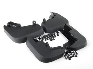 ES#2762276 - 8R0075111BKT - Front & Rear Splash Guard Kit - Keep mud off of your fenders and protected from debris - Genuine Volkswagen Audi - Audi