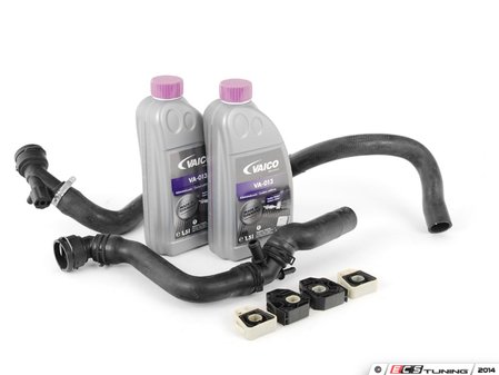 ES#2581548 - 1J0806157FKT - ECS Radiator Installation Kit - Includes radiator mounts and hoses for a simple installation - Assembled By ECS - Volkswagen
