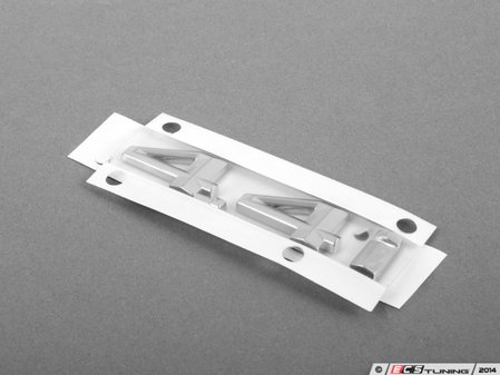ES#79241 - 51147008543 - E53 X5 4.4i Emblem - Passenger Side (Right) - Stick on emblem - Genuine BMW - BMW