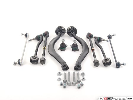 ES#2765761 - E530521Lkt1 - Front Suspension Rebuild Kit  - All the necessary parts to rebuild your front lower suspension in one simple package - featuring Lemforder components - Lemforder - BMW