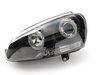 ES#9565 - FKFS9002 - Blackout Angel Eye Headlights - (NO LONGER AVAILABLE) - Euro headlight kit with angel eyes for MK5 models - FK - 