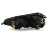 ES#9565 - FKFS9002 - Blackout Angel Eye Headlights - (NO LONGER AVAILABLE) - Euro headlight kit with angel eyes for MK5 models - FK - 