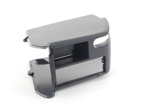 ES#317229 - 1K0863323Q82V - Center Console - Titanium Black - For models with center arm rest and MDI interface - Genuine Volkswagen Audi - Volkswagen