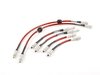 ES#257353 - e9xm3sskt - Exact-Fit Stainless Steel Brake Lines - Complete Kit - DOT-compliant kit to improve pedal feel in your vehicle. - ECS - BMW