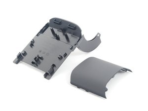 ES#452208 - 8K08982776PS - Center Armrest Repair Kit - Sabre (Black) - Regain use of your armrest, repair its broken hinges  - Genuine Volkswagen Audi - Audi