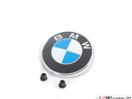 ES#2770729 - 51147146052KT - Trunk Emblem & Grommet Kit - Includes mounting grommets for easy installation - Genuine BMW - BMW