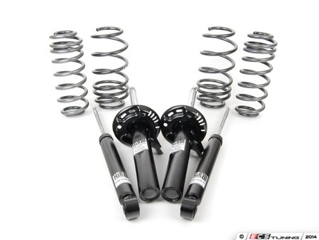 ES#1876354 - 40274-2 - Touring Cup Kit - Perfect combination of handling and ride quality. Average lowering of 1.4"F 1.3"R - H&R - Audi Volkswagen