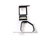 ES#81836 - 51162695566 - Center Console Trim - Matte Chrome - (NO LONGER AVAILABLE) - Trim that surrounds the shifter assembly - Genuine BMW - 