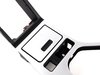 ES#81836 - 51162695566 - Center Console Trim - Matte Chrome - (NO LONGER AVAILABLE) - Trim that surrounds the shifter assembly - Genuine BMW - 