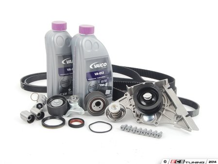 ES#8787 - 077198513 - ECS Tuning Timing Belt Kit - Ultimate Plus - The ultimate 23 piece kit for preventative maintenance! - Assembled By ECS - Audi