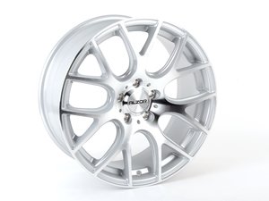 ES#2738548 - 040-4kt - 18" Style 040 Wheels - Set Of Four - 18x8.5" ET40 5x112 - Silver/Machined Face - Alzor - Audi Volkswagen