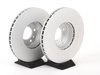 ES#2763160 - 34116757746KT10 - Front Brake Service Kit - Featuring ECS V5 coated rotors and ECS DD23 "Daily Driver" ceramic pads. - Assembled By ECS - BMW