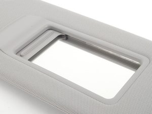ES#2080079 - 51167225918 - Sun Visor with Label - Right - Everest Gray - Genuine BMW - BMW