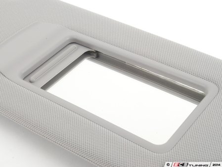 ES#2080079 - 51167225918 - Sun Visor with Label - Right - Everest Gray - Genuine BMW - BMW