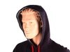 ES#1844020 - 3130706104 - Herren Kapuzen Quattro Pullover Sweat Shirt - Large - (NO LONGER AVAILABLE) - Black, Red, and Gray - Audi Collection - 