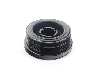 ES#2748932 - 11238511371 - Heavy Duty Crankshaft Pulley With Vibration Damper - Improved design offering improved heat resistance, oil sealing, and overall durability! - Vaico - BMW