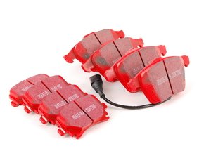 ES#2765829 - DP31518CKT1 - Front And Rear RedStuff Performance Pad Kit - A high performance street pad, featuring Kevlar technology - EBC - Volkswagen
