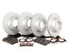 ES#2594621 - 98635140105OEKT - Front & Rear Brake Service Kit - Featuring Meyle rotors and ATE/Textar brake pads - Assembled By ECS - Porsche