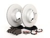 ES#2594667 - 98635140105FOEKT - Front Brake Service Kit - Featuring Meyle rotors and Textar brake pads - Assembled By ECS - Porsche