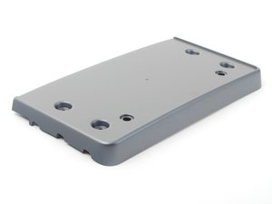ES#2540938 - 8K0807285H1RR - Front License Plate Bracket - Platinum Grey - Keep a clean look and add a place for your plate - Genuine Volkswagen Audi - Audi