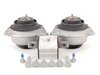 ES#2770451 - 1402402217KT1 - Drivetrain Mount Kit - Includes both Lemforder engine mounts and Lemforder transmission mount with hardware - Assembled By ECS - Mercedes Benz