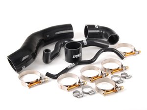 ES#2770638 - 003589ECS11A - ECS Silicone Boost Hose Kit with clamps - Black - Improve your air flow with our ECS silicone boost hose kit - ECS - Volkswagen