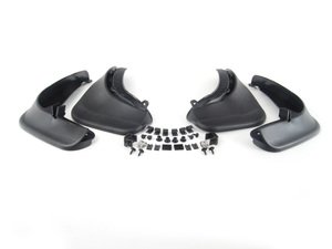 ES#2762596 - 1K0075101KT - Front & Rear Splash Guard Kit - (NO LONGER AVAILABLE) - Front and Rear splashguard kit - Genuine Volkswagen Audi - 