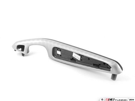 ES#99281 - 51417050629 - Front Left Armrest - Aluminum/Black - (NO LONGER AVAILABLE) - Fits both coupe and convertible models - Genuine BMW - 