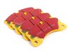 ES#2602359 - 95535140300FPKT - Performance Front Brake Service Kit - Featuring Zimmerman Z-Coated rotors and EBC YellowStuff brake pads - Assembled By ECS - Porsche