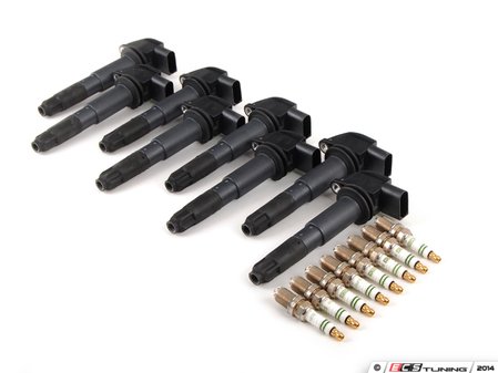ES#2765973 - 94860210420KT3 - Ignition Service Kit - Includes spark plugs and ignition coils - Assembled By ECS - Porsche