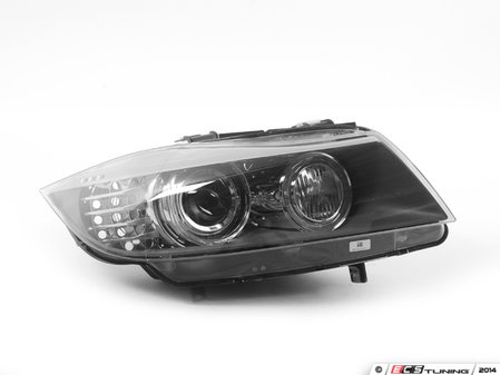 ES#256073 - 63117240262 - E90 Bi-Xenon Headlight - right - Does not include bulb or control ballast - Genuine BMW - BMW