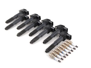 ES#2765974 - 94860210420KT4 - Ignition Service Kit - Includes spark plugs and ignition coils - Genuine Porsche - Porsche