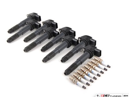 ES#2765974 - 94860210420KT4 - Ignition Service Kit - Includes spark plugs and ignition coils - Genuine Porsche - Porsche