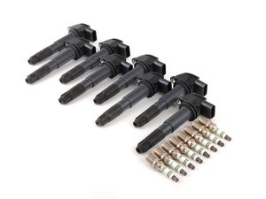 ES#2765968 - 94860210420KT2 - Ignition Service Kit - Includes spark plugs and ignition coils - Genuine Porsche - Porsche