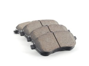 ES#2612240 - 0054201220 - Front Euro Ceramic Brake Pad Set - (NO LONGER AVAILABLE) - Includes brake pad wear sensors - Akebono - 