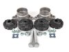 ES#2762728 - 4F0513353DKT2 - Rear Suspension Install Kit - All hardware and mounts necessary to install new suspension - Assembled By ECS - Audi