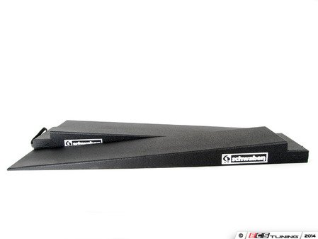 ES#2748964 - 006167SCH01A - Trailer Ramps 5" Rise - Pair - (NO LONGER AVAILABLE) - Schwaben trailer ramps decrease the angle found on most car trailer's with a rear ramp. The existing ramp sits on a notched lip on the high side of our Schwaben ramps. This allows low profile cars better clearance when entering and exiting trailer. - Schwaben by Race Ramps - 