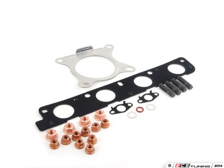 ES#2763707 - 06F253039FKT4 - Turbocharger Installation Kit - All the hardware and gaskets that you would need to replace your turbocharger - Genuine Volkswagen Audi - Volkswagen