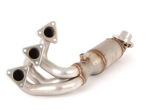 ES#2538321 - 11627834674KT - Remanufactured Exhaust Manifold With Catalytic Converter - Cylinders 4-6 - Includes a $50.00 refundable core charge - Genuine BMW - BMW