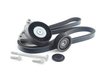 ES#2763802 - 01199797921KT3 - Accessory Belt Kit  - Includes belt tensioner, pulley, belt, and hardware - Assembled By ECS - Mercedes Benz