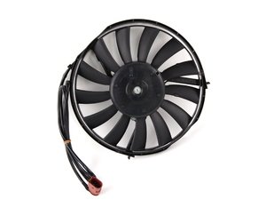 ES#372305 - 4B3959457 - A/C Condenser Fan - 200W - 280MM fan located in front of the AC condenser - Genuine Volkswagen Audi - Audi